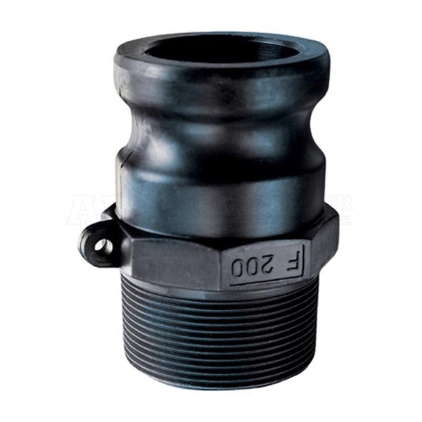 Abbott Rubber Pacer Adapter Type-F Male 2" MfrPartNo 58-1456 QF-200-PP