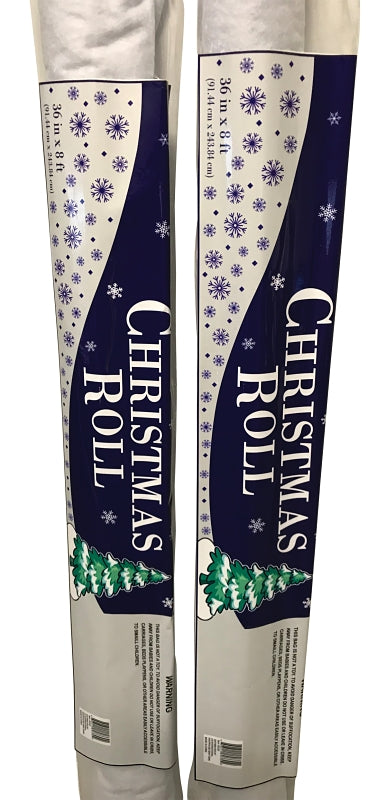 SANTAS FOREST Roll, 8 Ft L X 36 In W, White 81500