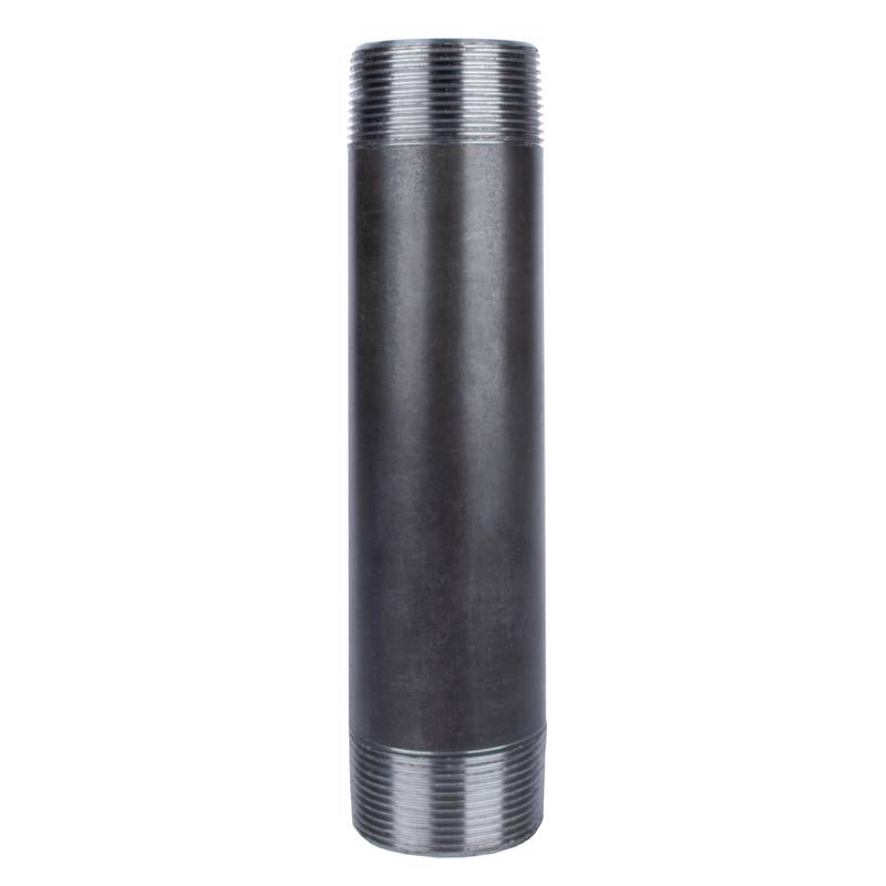 LDR Industries Nipple,Black 1-1/2x8