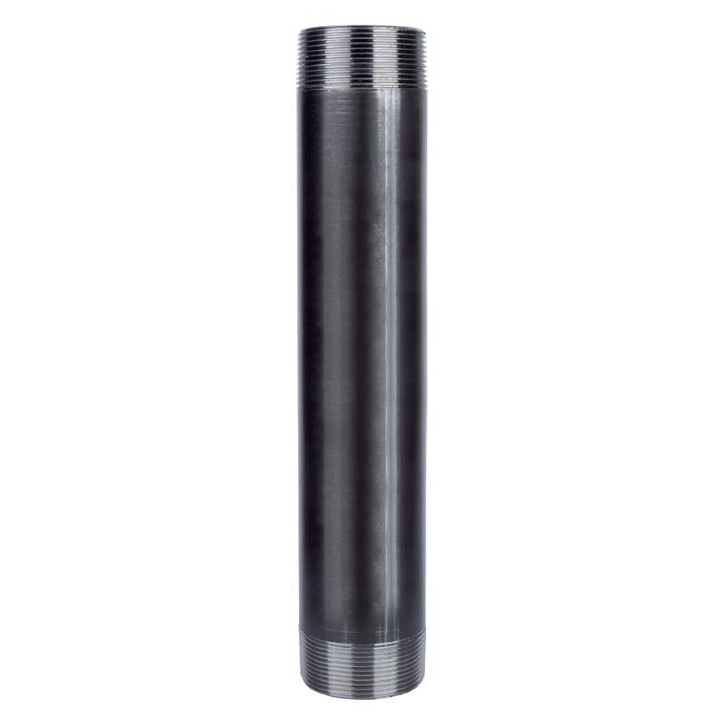 LDR Industries Nipple,Black 2x12
