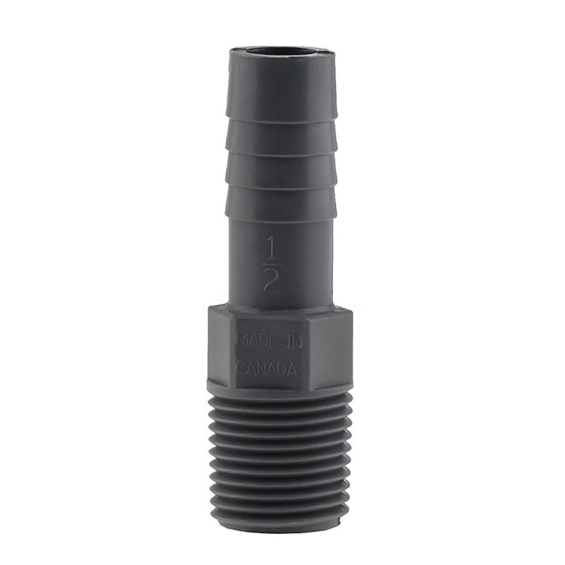 ADAPT PP 1/2IN M POLY GRY