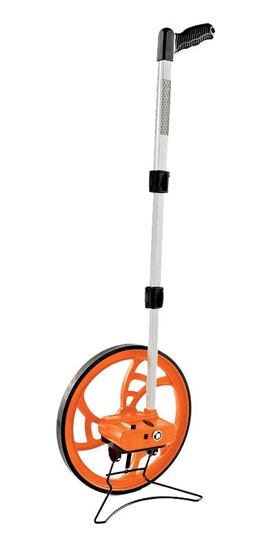 Keson RR318N Contractor Grade Measuring Wheel, Ft. & In., Ft. & In., 12-1/2-Inch Diameter, Orange, Large - Circumference: 3 ft