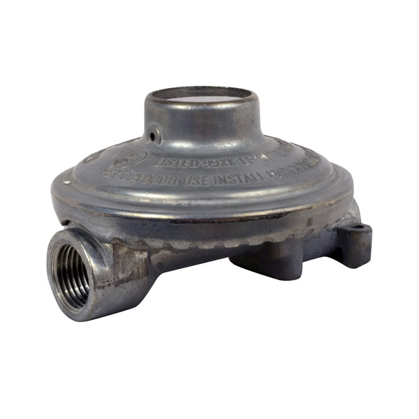 Mr. Heater F273767 Propane Low Pressure LP Regulator 1/4' female pipe thread inlet and a 3/8' female pipe thread outlet,Multicolored,Regular