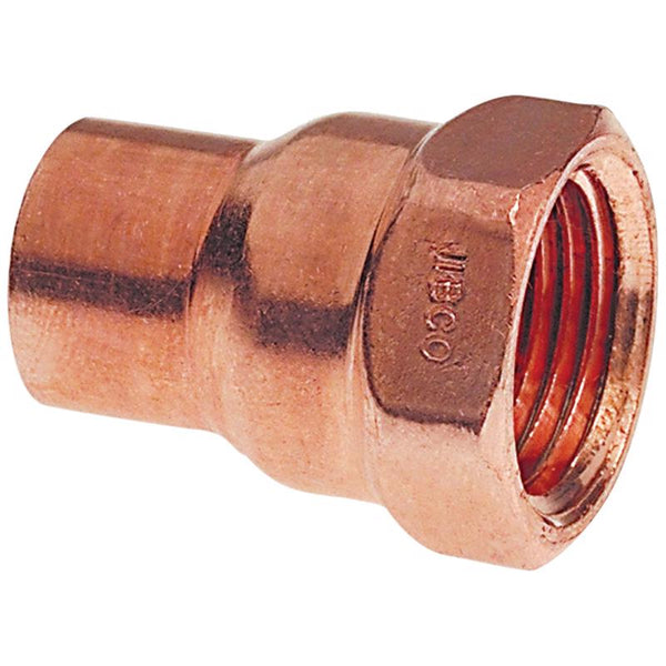 NIBCO 603R 3/4X1 C X F Adapter Wrot Copper W01080D