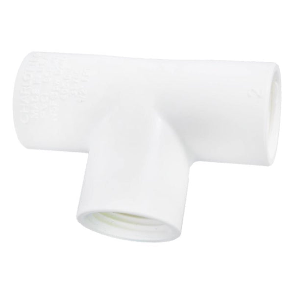 CHARLOTTE PIPE 1 SCH 40 TEE FPTXFPTXFPT PRESSURE (1 Unit Piece) PVC024021000