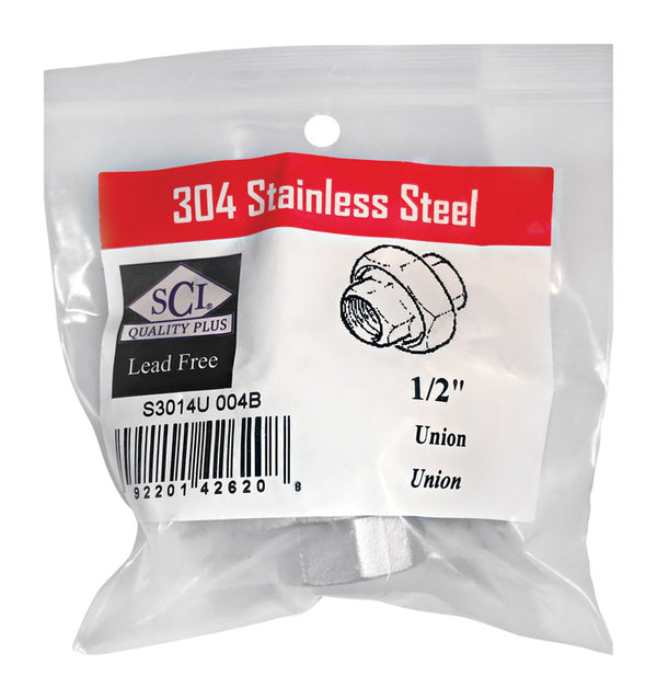 Smith-Cooper Int SS Union 1/2" FPT 4638102630