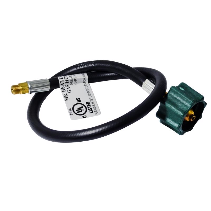Mr. Heater 1 Foot Propane Hose Assembly with Acme Nut and a 1/4'' Inverted Male Flare