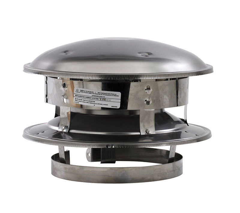 Selkirk Metalbestos 6T-CT 6-Inch Stainless Steel Round Top, Pack of 1