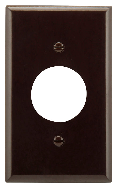 Cooper Wiring Devices 1g Brwn Plate 1.406 Round 2131B-BOX