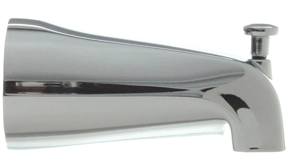 Danco 88434 Durable Metal Diverter Spout, Chrome, 1/2Inch Slip Connection, 1 Set