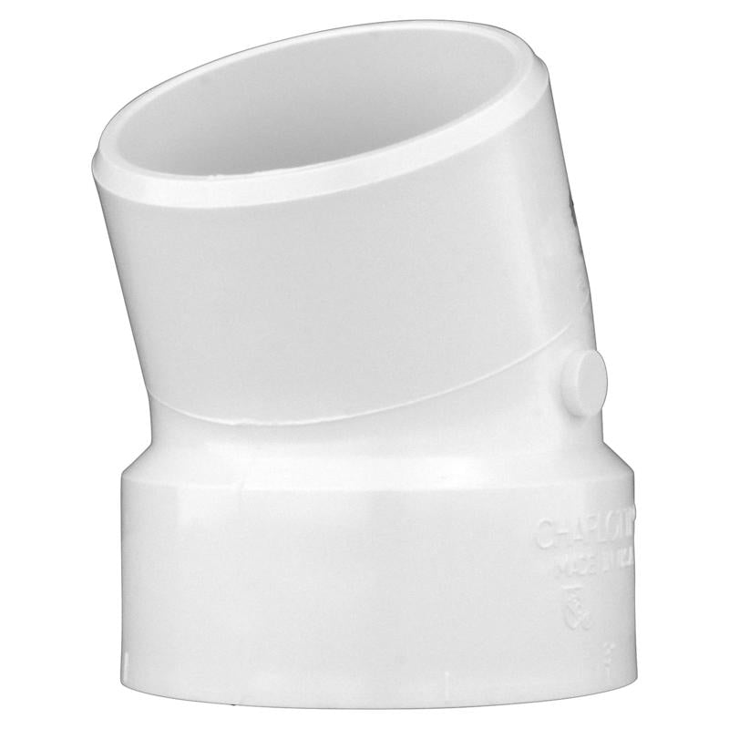 CHARLOTTE PIPE 3 DWV 1/16 Bend Street DWV (Drain, Waste and Vent) (1 Unit Piece)