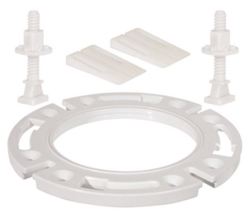Sioux Chief Mfg Chief-886-411 Sioux Chief 886-411 Raise Closet Flange Extension Ring Kit, 1, White
