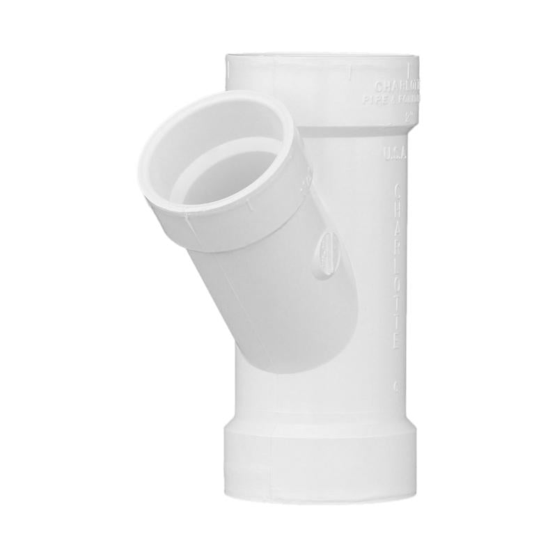 CHARLOTTE PIPE 2 x 2 x 1 1/2 DWV WYE REDUCING DWV (DRAIN, WASTE AND VENT) (1 Unit Piece)