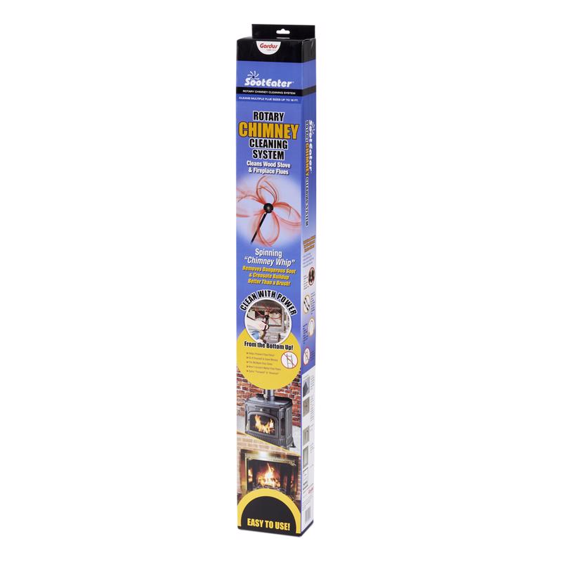 Gardus SootEater RCH205-B Rotary Chimney Cleaning System 6 Pack