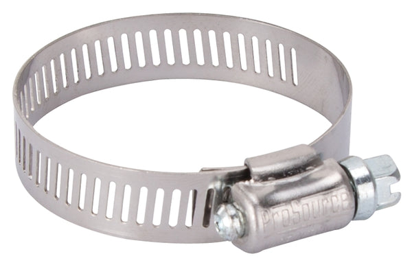 Mintcraft HCRAN24 Interlocked Hose Clamp, 1-1/16 - 2 in, Stainless Steel