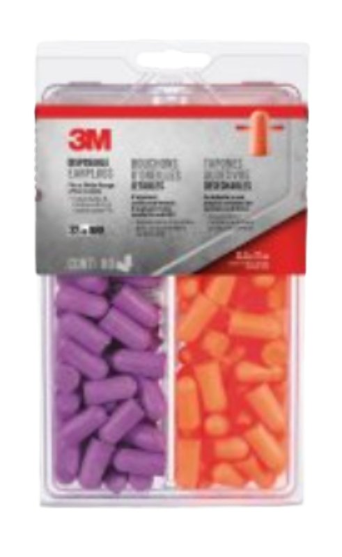 3M 92059-80025T Disposable Earplugs, 80-Pair 92059H80-DC