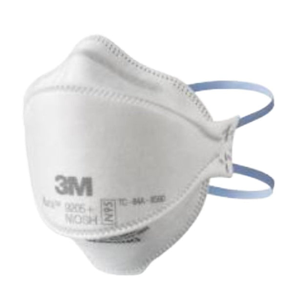 3M Aura Particulate Respirator 9205+ N95, Lightweight, Three Panel Designed Respirator Helps Provide Comfortable And Convenient Respiratory Protection, 3-Pack 9205P-3-DC