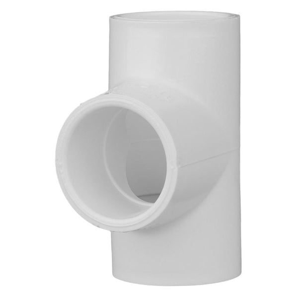 Charlotte Pipe Schedule 40 3/4 in. Slip x 3/4 in. Dia. Slip PVC Tee PVC 02400 0800