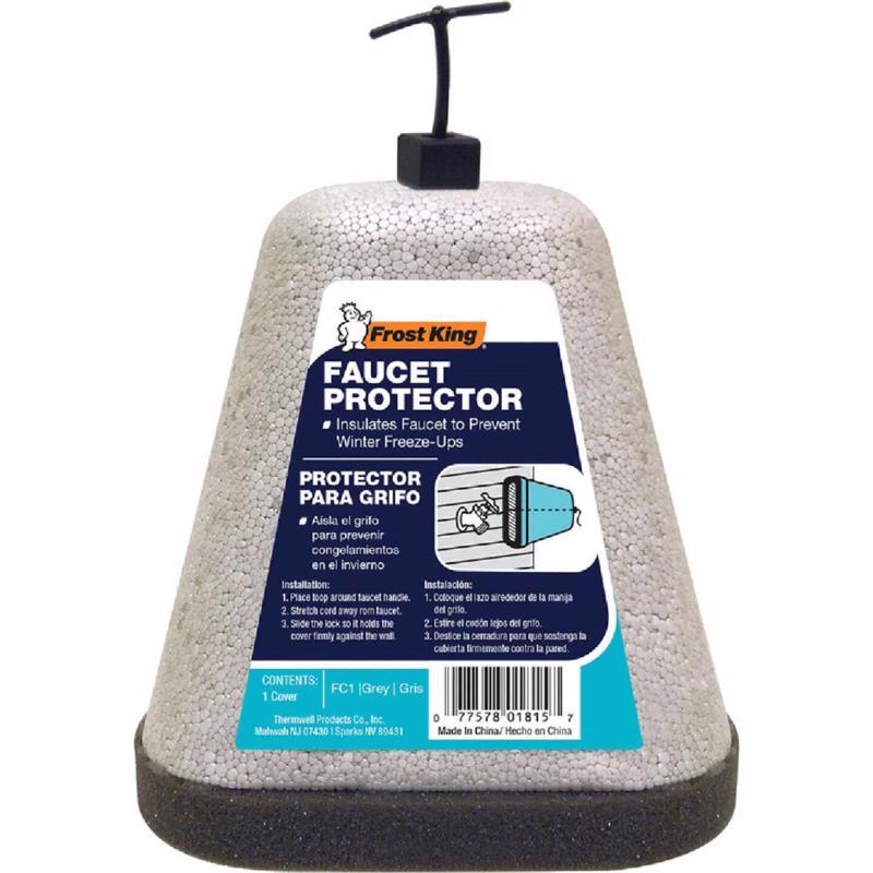 Frost King FC1 Outdoor Foam Faucet Cover, Oval