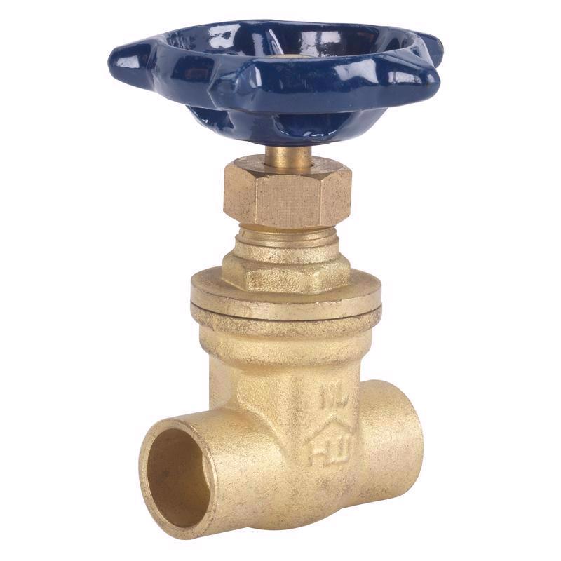 Homewerks 170-4-12-12 No-Lead Gate Valve, 0.5-Inch, Brass