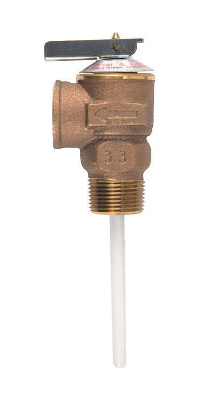 Cash Acme - Shark Bite 15836A-0150 Temperature & Pressure Relief Valves, 150 PSI, Copper