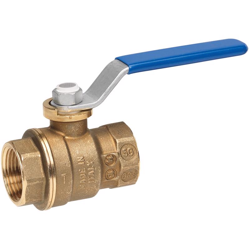 Homewerks, 116-2-34-34, Female Thread, No-Lead Full Port Ball Valve with 1/4-Turn, 3/4-Inch, Brass