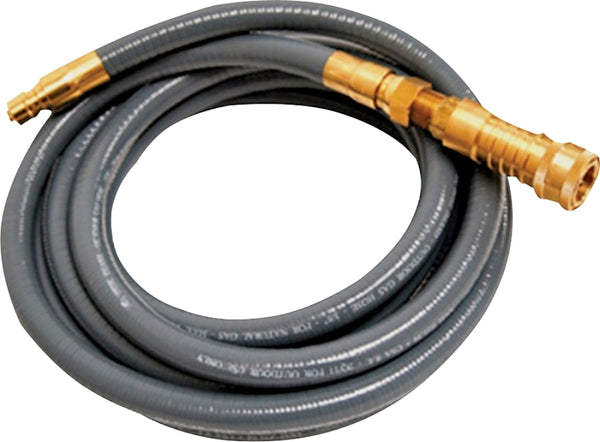 Mr. Heater F273720 12 Foot Natural Gas and Propane Gas Hose Assembly 3/8' Female Pipe Thread x 3/8" Male Flare Quick Disconnect,Multi