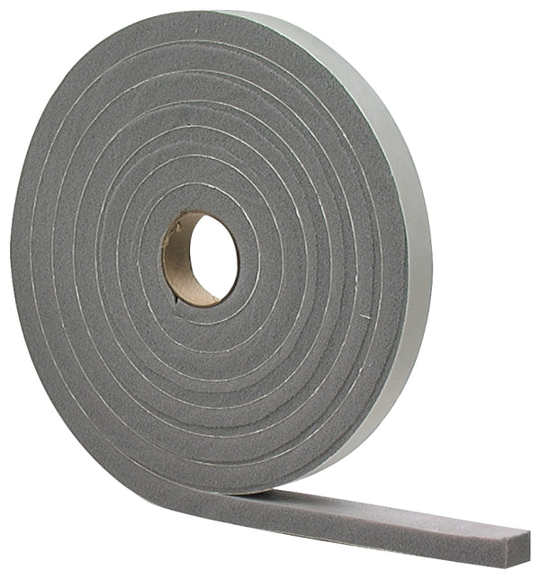 M-D Foam TAPE3/8X1/2X10' Gry Gray PVC 02295