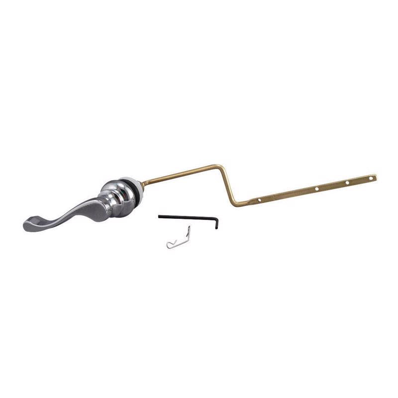 Keeney PP836-74CPL Tank Lever Faucet Style, Porcelain Chrome, Polished Chrome