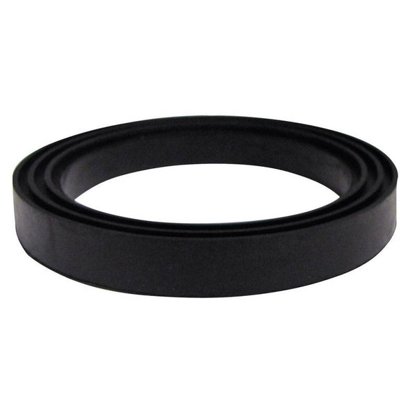 Plumb Pak K832-2 Flat Flush Valve Shank Washer, Rubber, 3/4 in H X 5-1/2 in W, Black