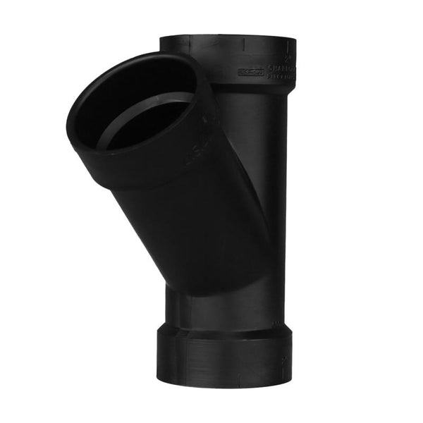 CHARLOTTE PIPE 2 DWV WYE ALL HUB DWV (DRAIN, WASTE AND VENT) (1 Unit Piece) ABS006000800