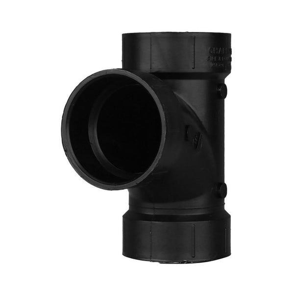 CHARLOTTE PIPE 2 DWV SANITARY TEE ALL HUB DWV (DRAIN, WASTE AND VENT) (1 Unit Piece) ABS004000800