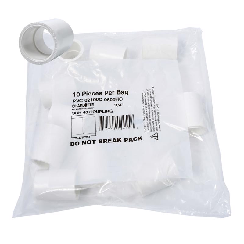 Mueller Coupling 3/4 " X 3/4 " Pvc Schedule 40