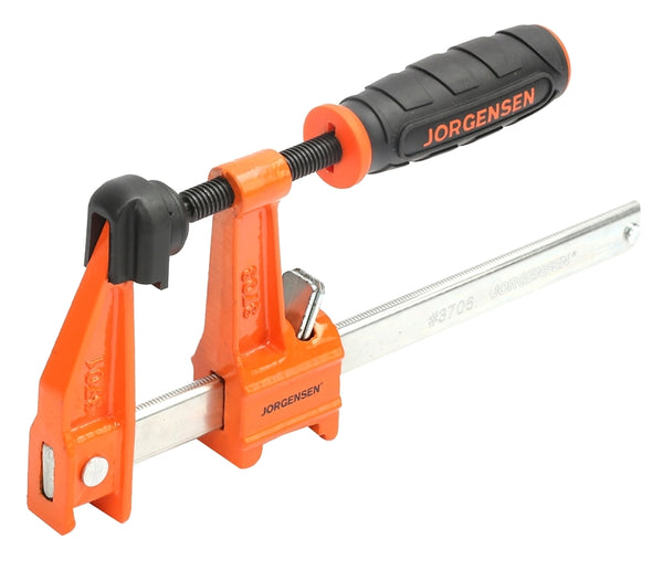 Adjustable Clamp Jorgensen 6 in. x 2-1/2 in. D Medium Duty Bar Clamp 600 lb. 3706