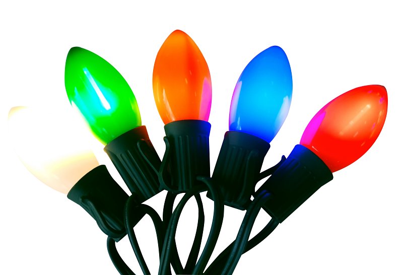Hardware World 25ct C9 Multi Led 25910
