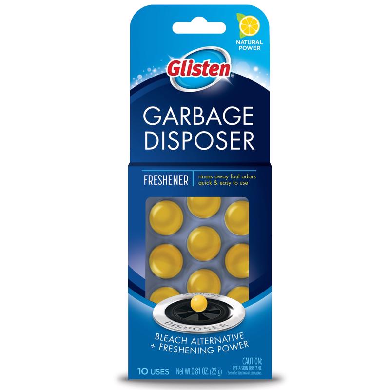 Glisten Tablet Garbage Disposer Freshener 10 pk (2-Pack)