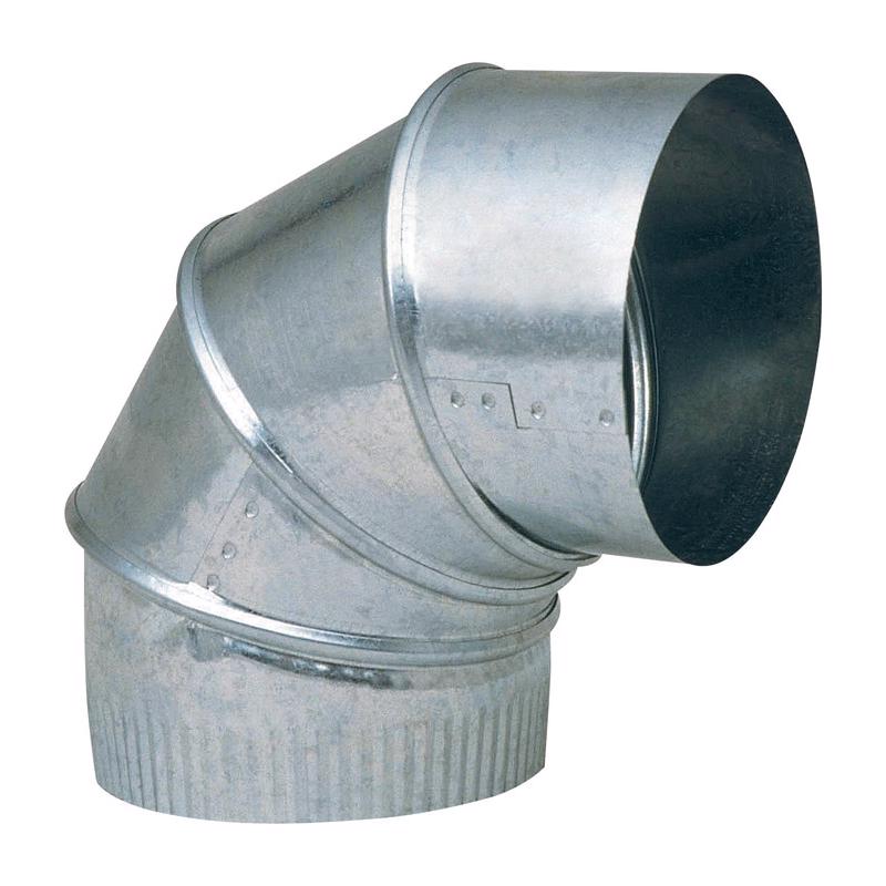 UNITED STATES HDW GV0295-C 6" Adjustable 28GA Furnace Elbow