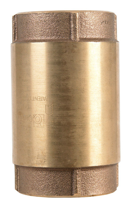 Campbell 2 in. FIP X 2 in. FIP Red Brass Spring Check Valve