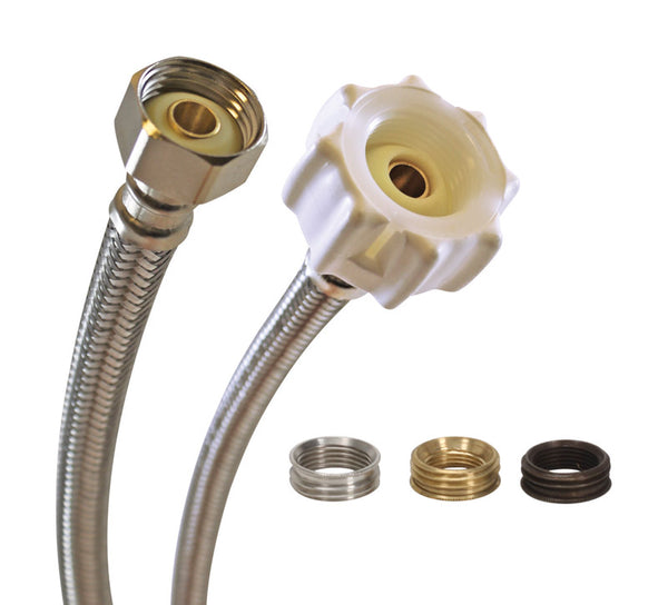 Fluidmaster 4T12UCSR Click Seal 12-Inch Universal Toilet Connector