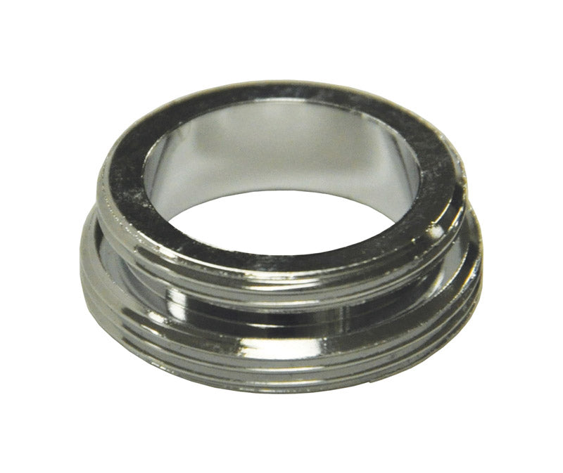 Danco 10520 Faucet Aerator Adapter, For Use With 15/16 in Female Thread Adapters, Brass, Chrome Plated