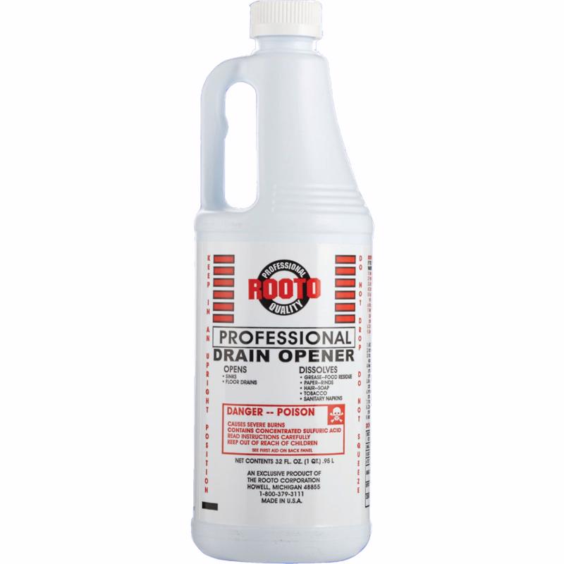 B & K Products 4530549 Professional Liquid Drain Opener 32 oz - Case of 1212