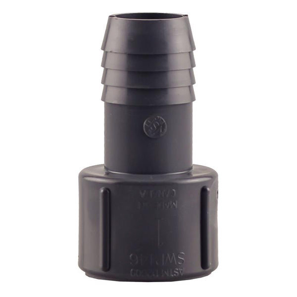 PLUMB eeze BOSHART Industries Adapter Poly BARBXFIP 1 in UPVCFA-10
