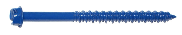 Hard-to-Find Fastener 014973161743 Slotted Hex Masonry Screws, 1/4 x 3-1/4, Piece-10 M10534