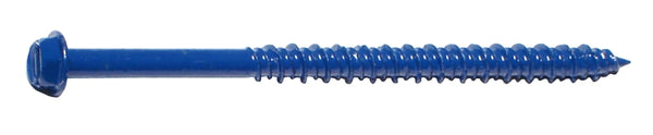 Midwest Slotted Hex Head Concrete Screw, 3/16 x 3 1/4" M10529