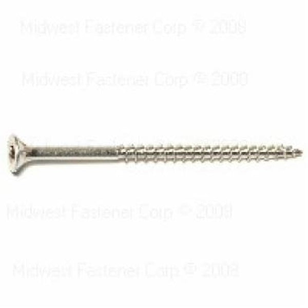 Fastener Line Stainless Steel T-25 Star Drive Bugle Head Exterior Deck Screws (#10 x 3" | 1LB Tub, Approx. 64 pcs.) M50220