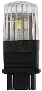 PEAK 3157LED-2BPP Bright White LED Bulbs for Turn Signals, Blinkers, License Plate, Car Interior, Brake Tail Lights, Pack of 2