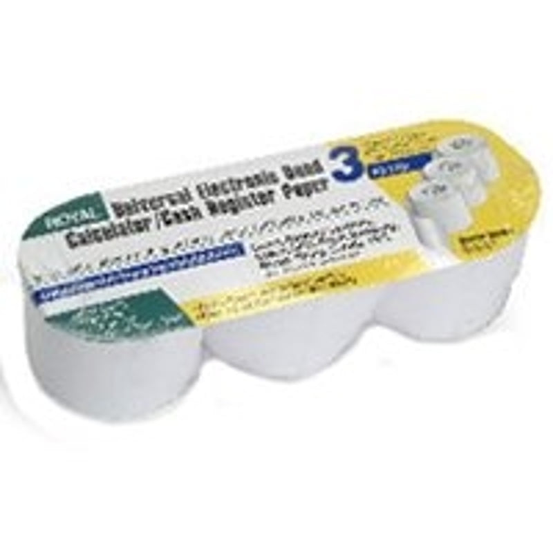 ROYAL 13129 115CX Cash Register Roll Paper - 3 Pack