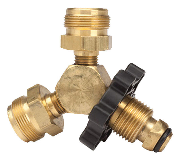 Mr Heater F271715 Propane Y Male Adapter With Handwheel