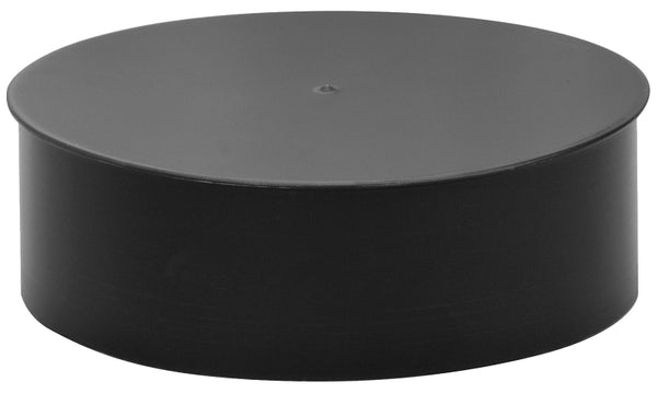 UNITED STATES HDW BM0029 6" Tee Cap, Black