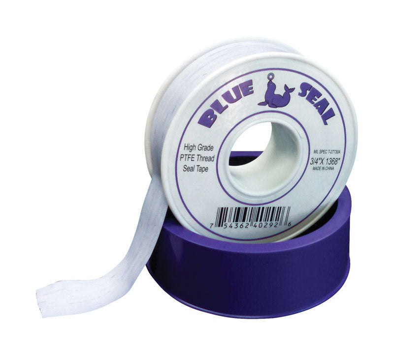 Blue Seal Purple 1368 in. L x 2018-03-04 in. W Thread Seal Tape 0.2 lb.